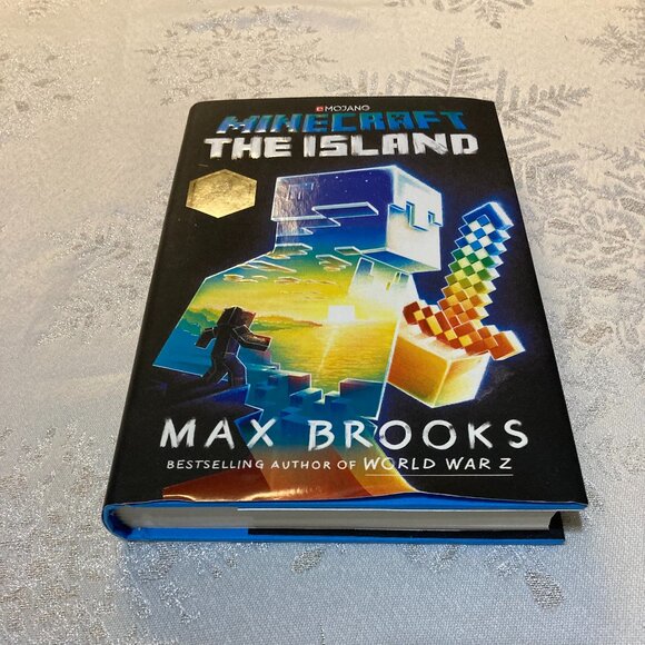 Minecraft The Island Hardback Book By Max Brooks - Picture 1 of 6